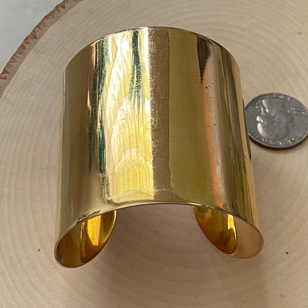 🔥 EUC Michael Kors Gold Cuff Bracelet